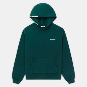 Madhappy Classics Fleece Hoodie in pine